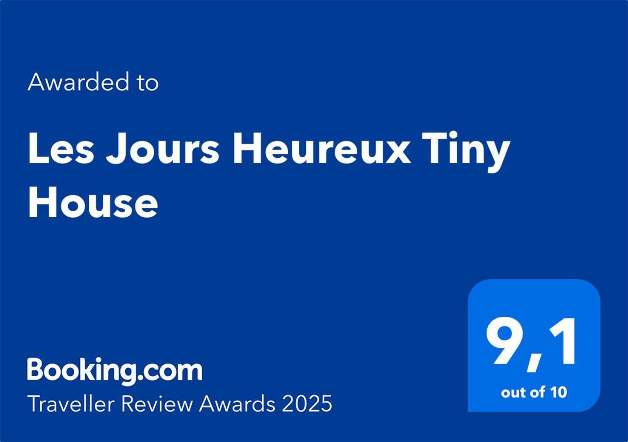 Tiny House Les Jours Heureux Sejour Nature Pres De Dinant Et Des Lacs De L Eau D Heure Villers-le-Gambon エクステリア 写真
